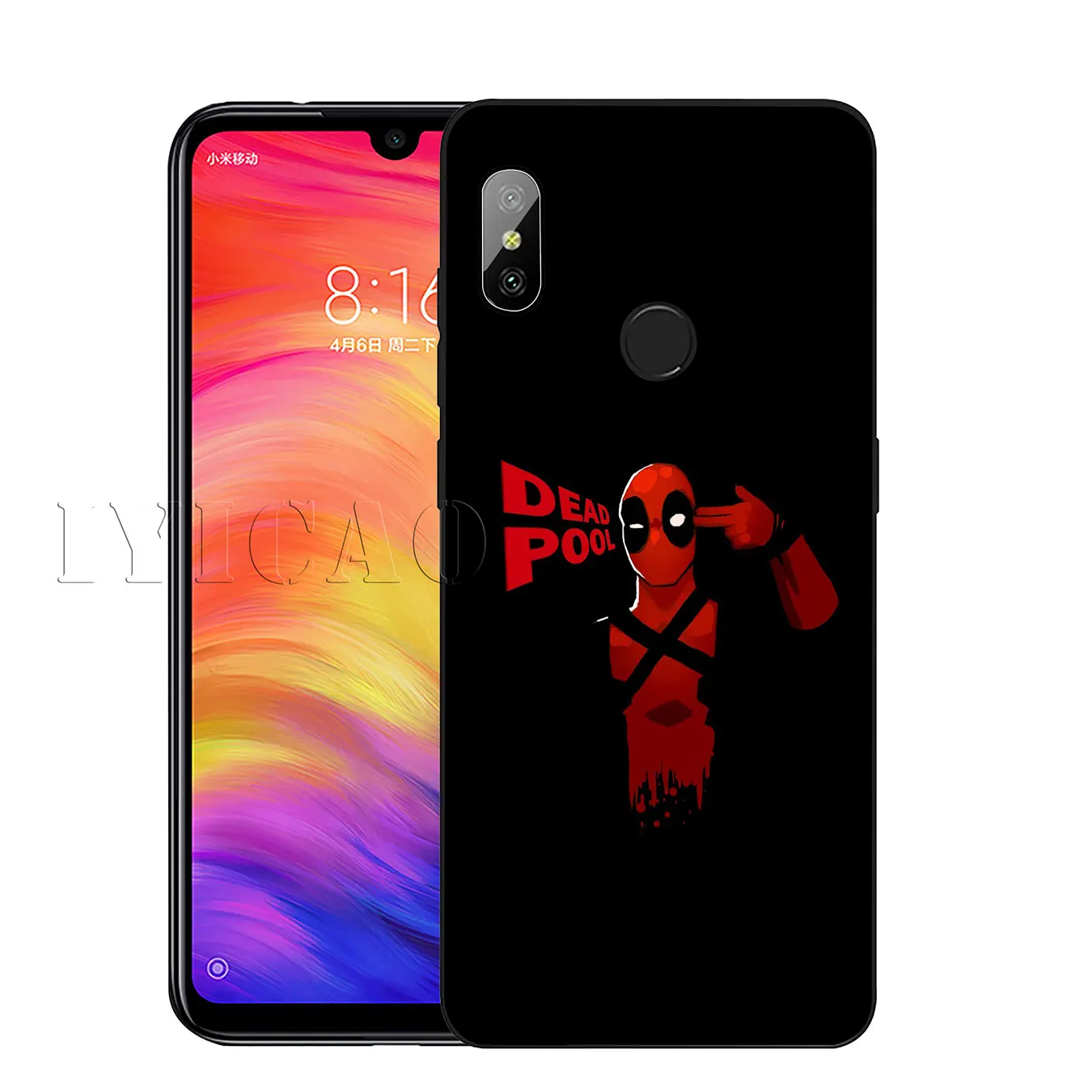 IYICAO Deadpool Movie Marvel Soft Silicone Phone Case for Xiaomi Mi 10 9 9T CC9 CC9E 8 SE A3 Pro A1 A2 Lite 6 pocophone f1 |