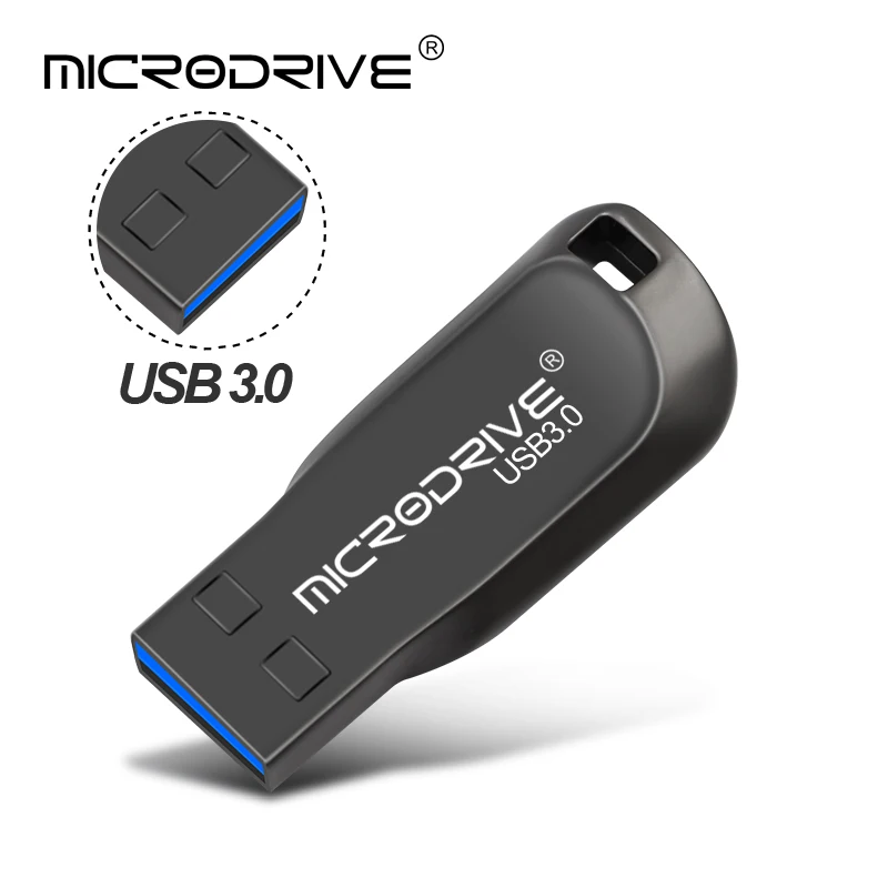 USB флеш накопитель 64 Гб 128 металлический водонепроницаемый 3 0 индивидуального