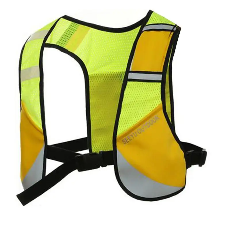 for adult Жилет Мотоцикл высокая видимость светоотражающий жилет Hi Viz жилет Предупреждение светоотражающие полосы куртка для детей - Цвет: for adult
