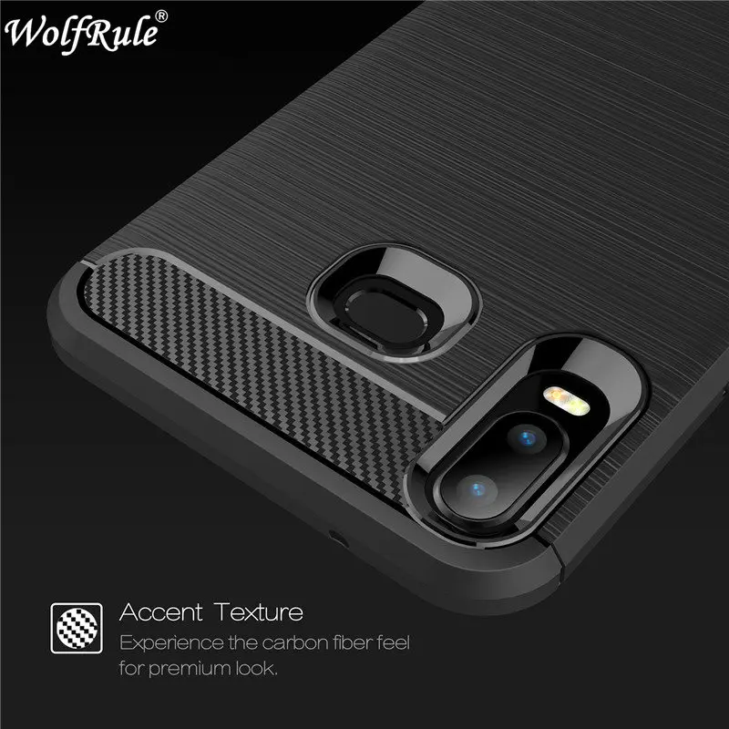 

For Cases Samsung Galaxy A6S Cover WolfRule Soft TPU Brushed Phone Case For Samsung A6S Case For Samsung A6S Fundas G6200 6.0"