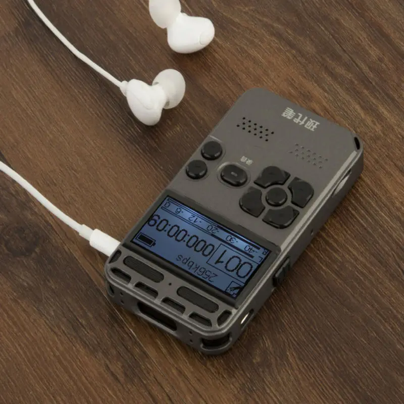 Цифровой диктофон 8 ГБ Диктофон профессиональный стали стерео аудио мини Mp3 player Pen