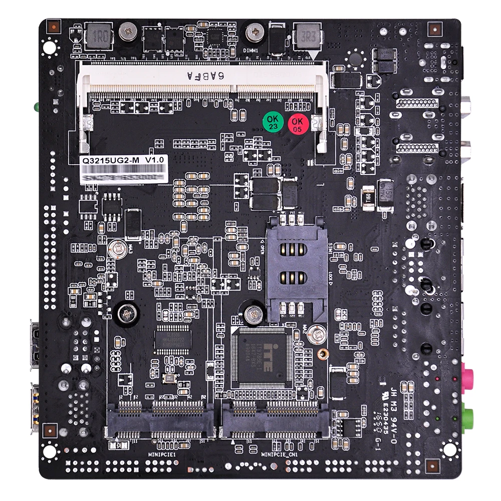 Qotom мини компьютер Core i3 i5 процессор персональный компьютер Linux