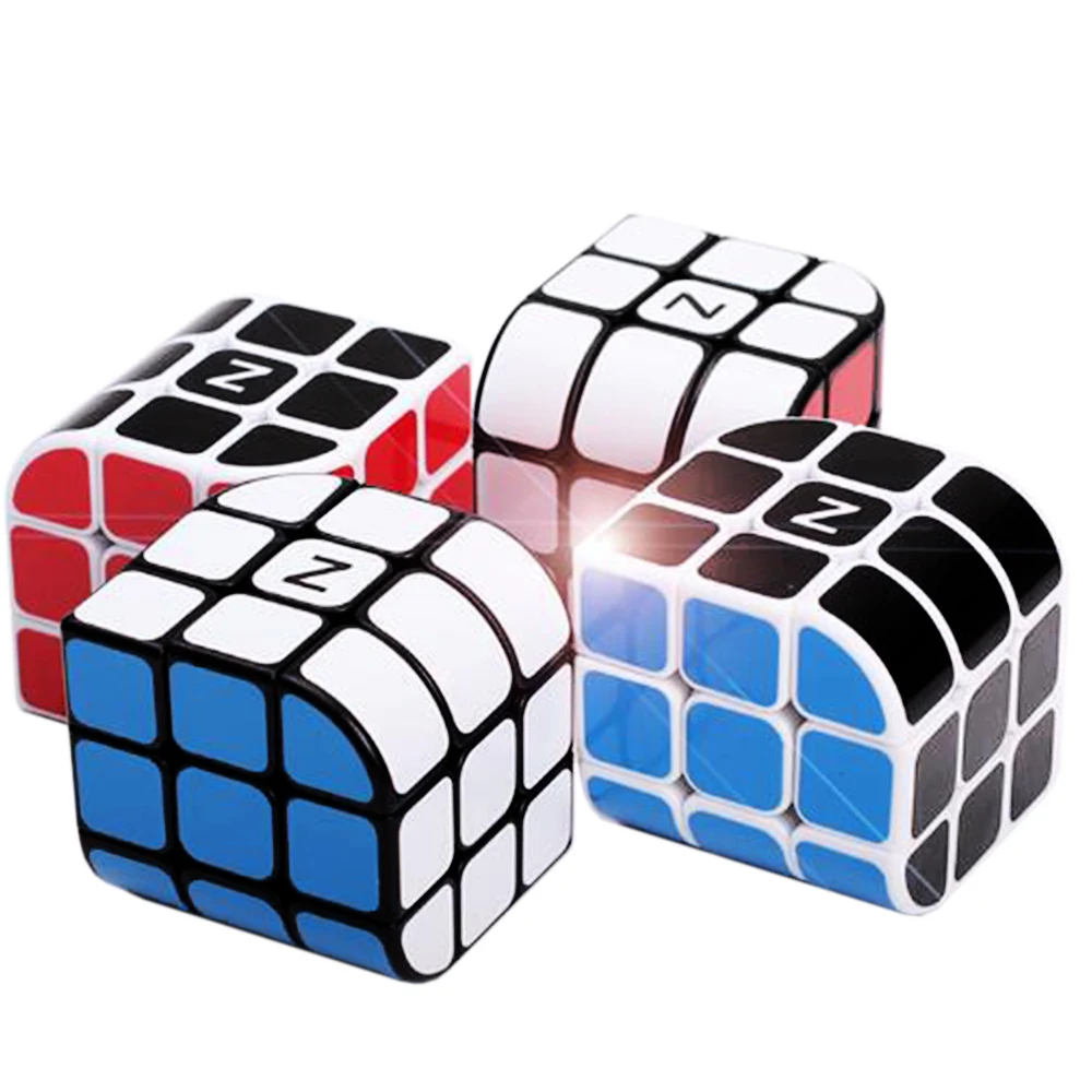 Магический куб 3x3x3 наклейки головоломка игрушки для детей 3*3 на 3 трехслойный Cubo