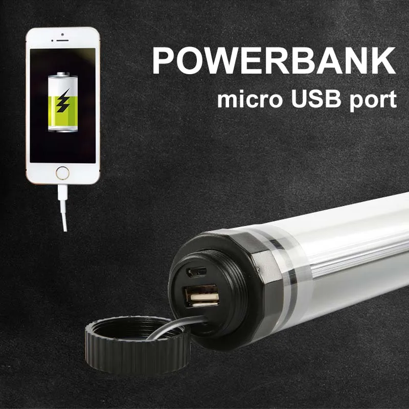 Waterproof Powerbank Camping Light USB Rechargeable LED Tent Lantern Emergency Hanging POP UP Caravan Lightings |