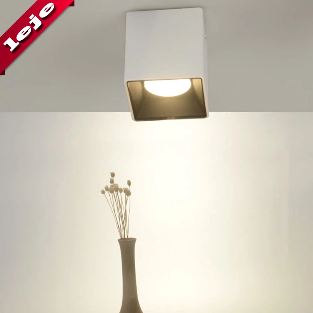 Ceiling lamps 10cm*10cm Square LED light 10W Dimmable No opening for Foyer lamp/Balcony/Corridor/Bedroom/hotel/bathroom | Лампы и