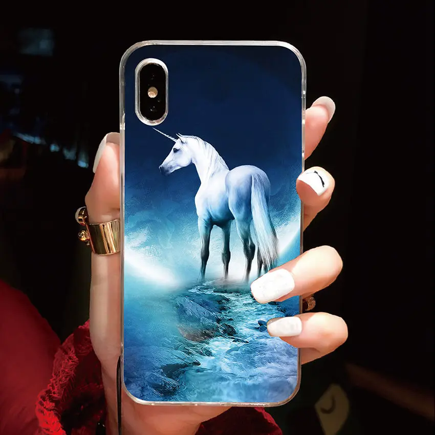 Для Doogee X70 X60L X55 X53 X50 L X30 X20 L X10 X7 S9 X9mini Shoot 1 2 Y6 X5 max N10 Y7 единорог Радуга силиконовые чехлы - Цвет: 13