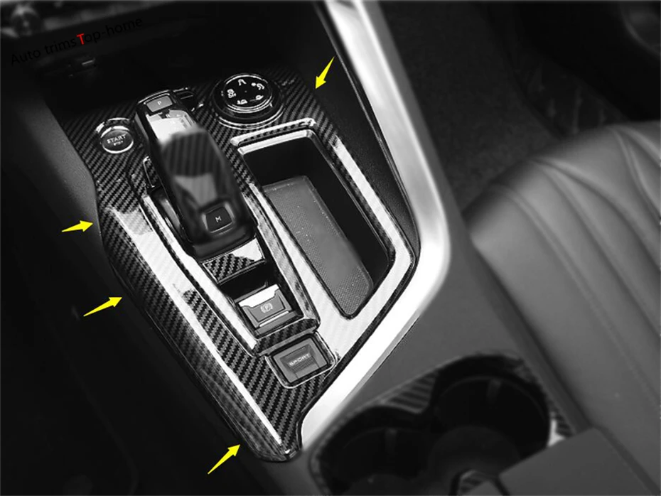 Крышка коробки переключения передач Yimaautotrims Обшивка Рамы 1 шт. подходит для Peugeot