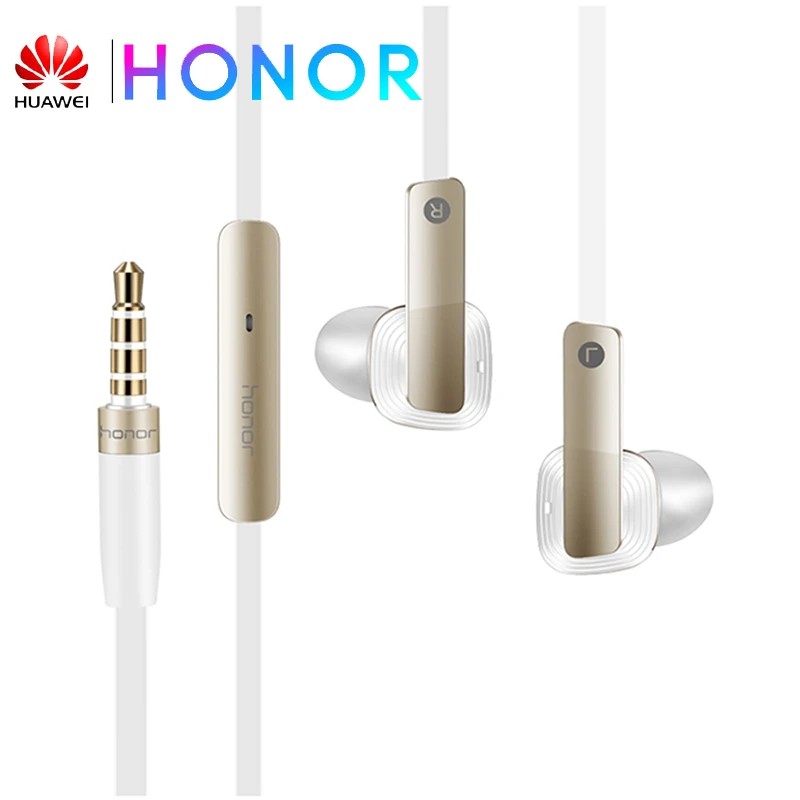 Оригинальные наушники Huawei Honor AM175 динамические сбалансированные арматурные