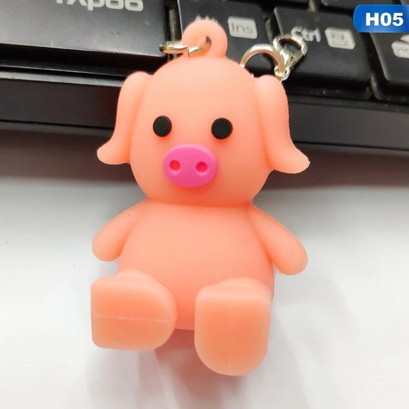 H05 Мультфильм мобильный силиконовый держатель телефона стерео телескопическая кукла кулон-брелок для автомобиля орнамент телефон кронштейн Подставка для IPhone - Цвет: H05