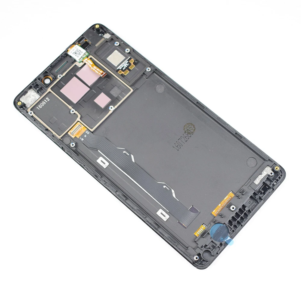 Оригинальный ЖК-дисплей 5 дюйма для LENOVO A7000 сенсорный экран с рамкой дигитайзер