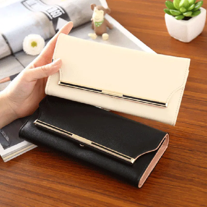 Кошелек женские бумажники клатч для монет Длинный кошелек из искусственной кожи