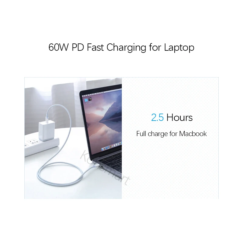 2 м USB-C зарядный кабель для передачи данных для Apple iPad Macbook Pro huawei Xiaomi samsung мобильный телефон usb type-C PD Быстрая зарядка шнур питания