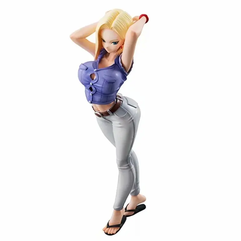 Dragon Ball Z Android № 18 Ver. III Сексуальная PVC Фигурки аниме Коллекционная модель игрушки