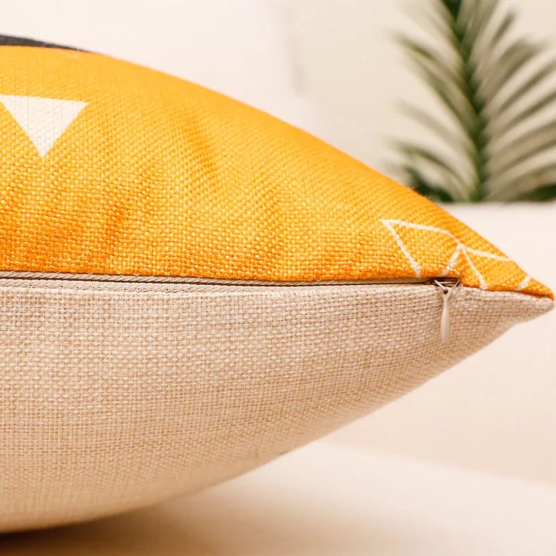 Бесплатная доставка Стиль талия наволочка Happy campers pillowcover подушки случаях