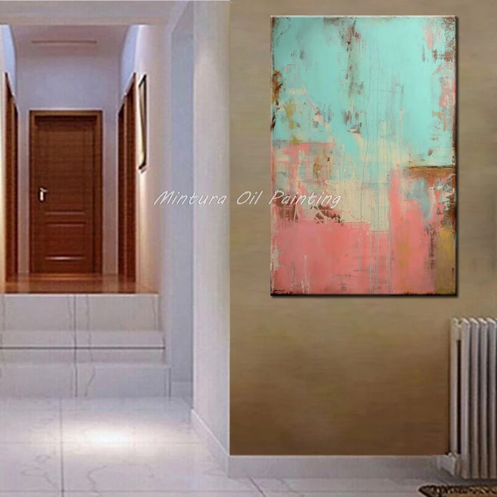 Mintura Art Ручная роспись абстрактная картина маслом для гостиной украшение стены Современная Настенная картина холст картины без рамки