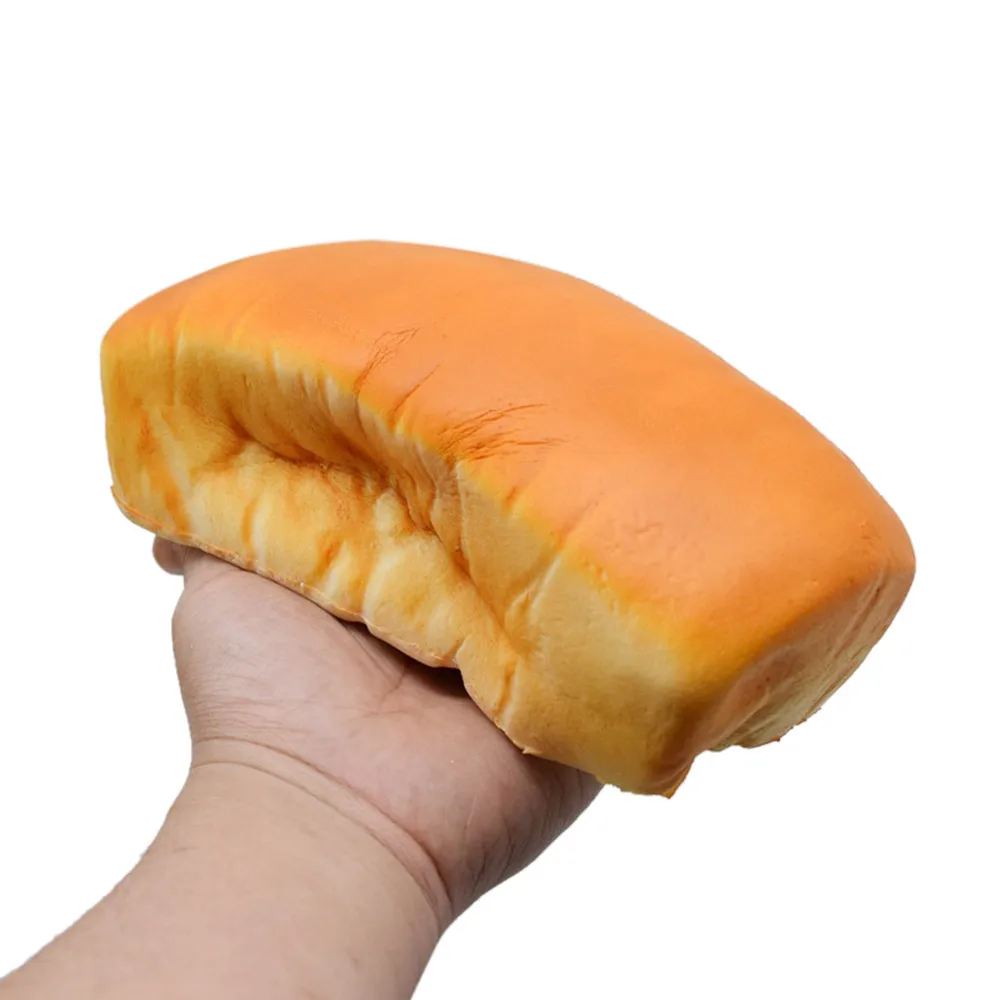 Игрушка мягкое медленно поднимающееся Jumbo Squeeze большой хлеб для тостов игрушка мягкими подарками милые игрушки Dec 27