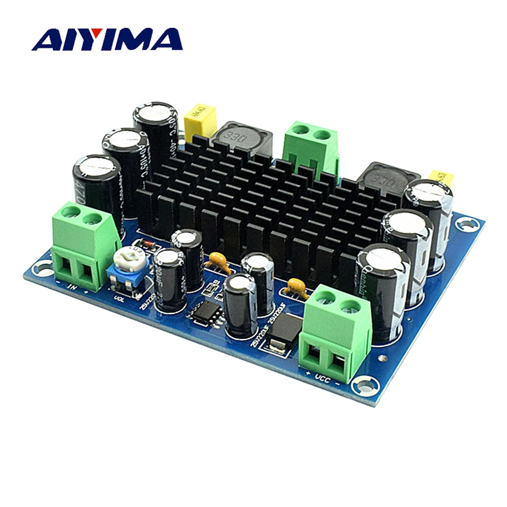 AIYIMA TPA3116D2 мини усилитель мощности профессиональная плата моно 150 Вт цифровой