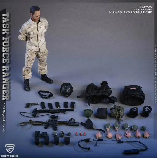 LW002 US Miliary 1/12 сумасшедшая фигурка LW002 US Miliary Special Force(ASOC) Мужская фигурка солдата игрушка - Цвет: LW002 US Miliary