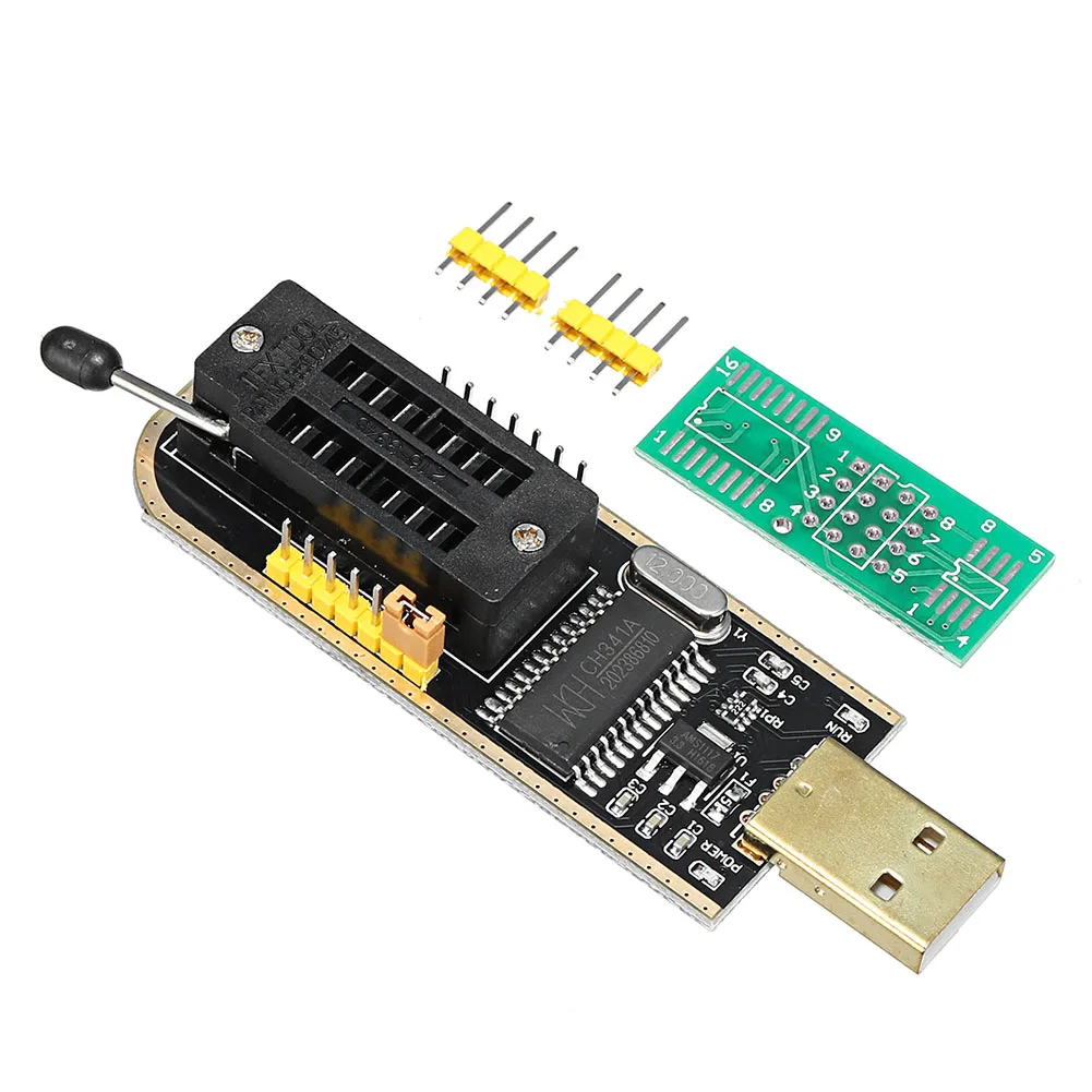Горячая Распродажа EEPROM BIOS USB программатор CH341A SOIC8 Clip 1 8 В адаптер адаптер|Модули