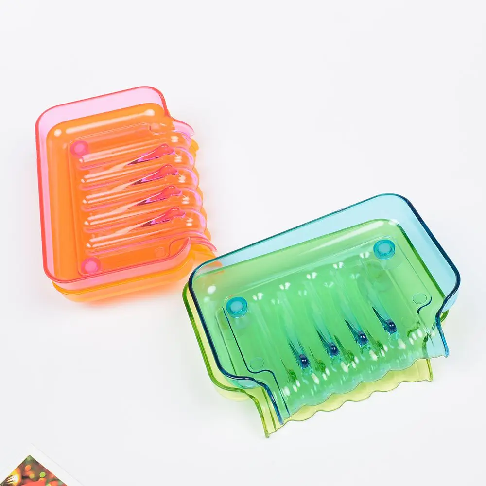 Водопад мыльница дренаж для мыла коробка для душа мыльница слив кухонный держатель для губки в раковину аксессуары для ванной комнаты