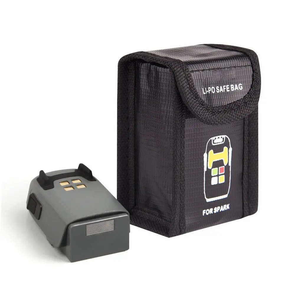 2 шт. защитный чехол для аккумулятора Lipo защитная сумка Взрывозащищенная