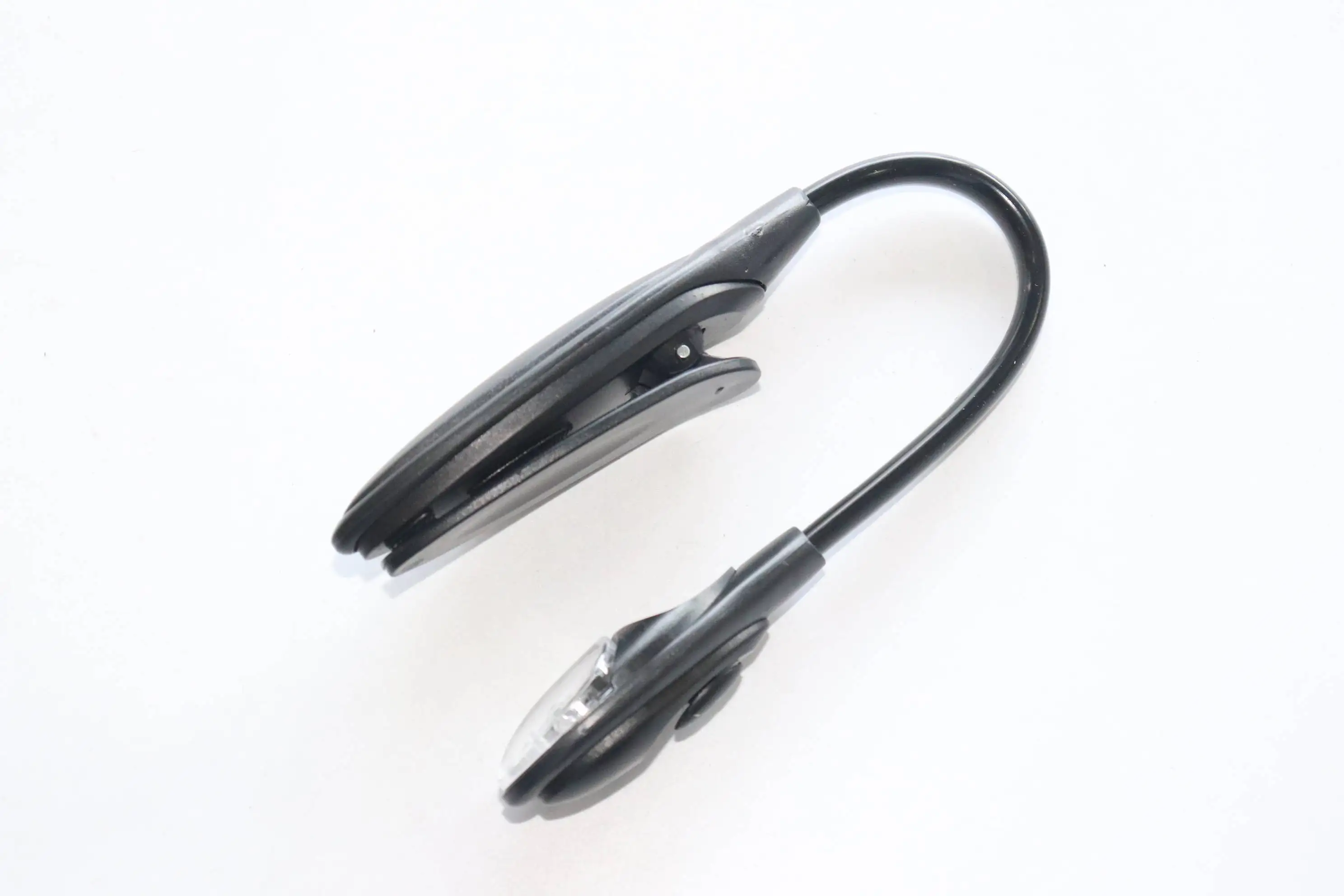 Мини Гибкий клип-на яркий свет книги ноутбук белый LED книга чтения лампы