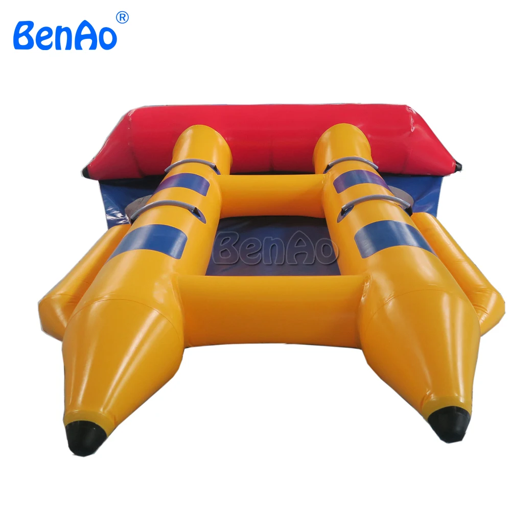 

B016 BENAO Excellent quality and cheap price inflatable flyfish banana boat/PVC Tarpaulin Inflatable Flying Fish Tube Towable
