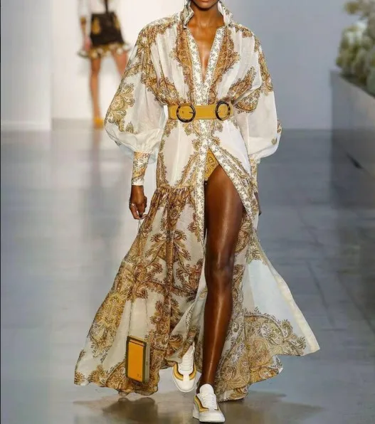 Женское винтажное платье с длинным рукавом модные вечерние платья высшего