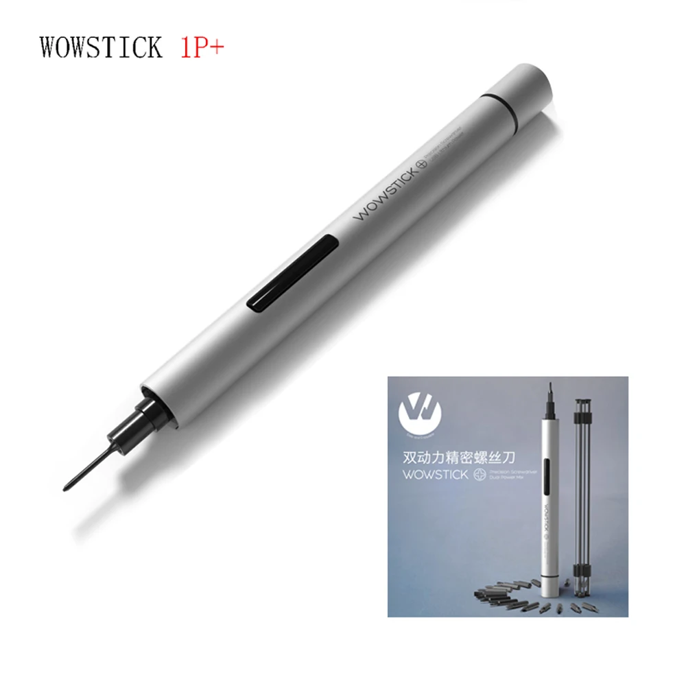 Самый дешевый Wowstick 1FS Pro 1P + миниатюрная электрическая отвертка беспроводная