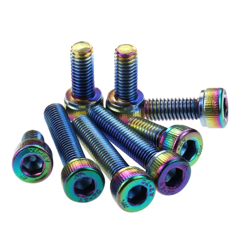 Декоративные болты для мотоцикла M5 5 мм из нержавеющей стали разные цвета Honda Yamaha