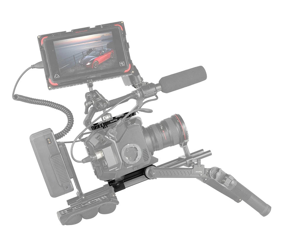 SmallRig EVA 1 DSLR камера базовый аксессуар комплект для Panasonic EVA1 с 15 мм плечевая система опорная пластина верхняя пластина 2099