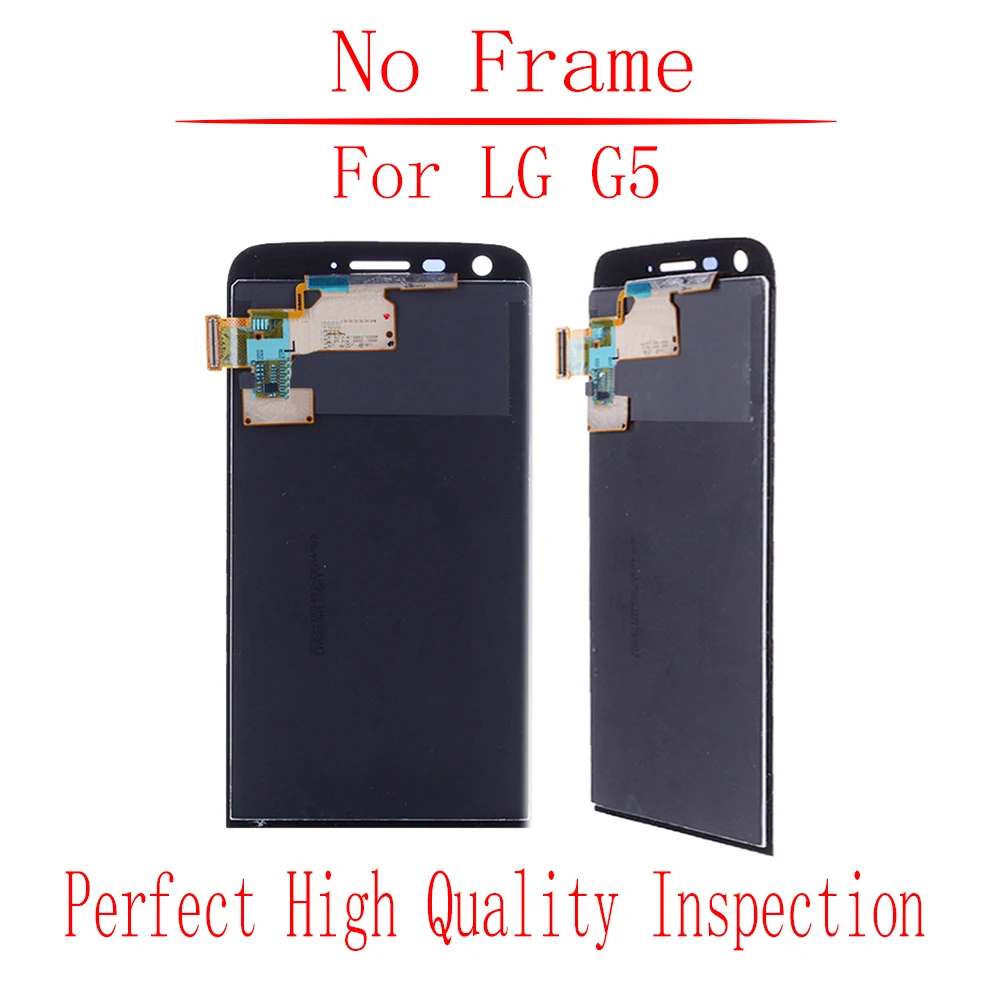 5 3 &quotоригинальный для LG G5 H850 ЖК дисплей с сенсорным экраном рамкой дигитайзер lcd