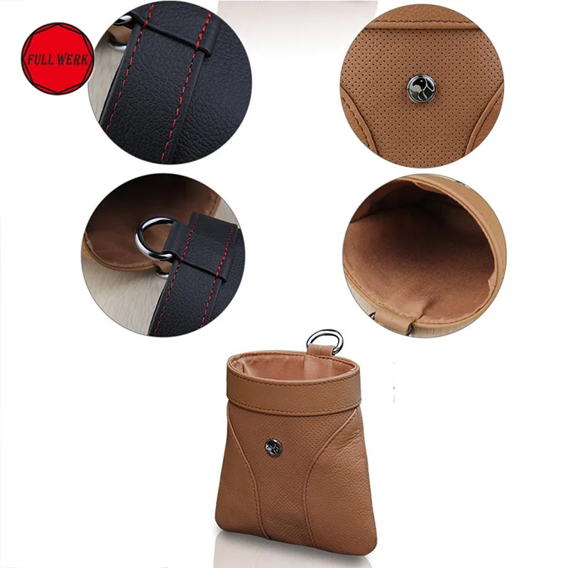 car organizer air vent phone holder pocket storage bag auto organizer storage pocket for iphone cigarette keys coins accessories free global shipping