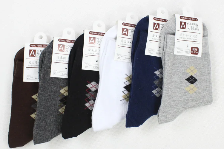 Носки мужские хлопковые дизайнерские модные универсальные маленькие с