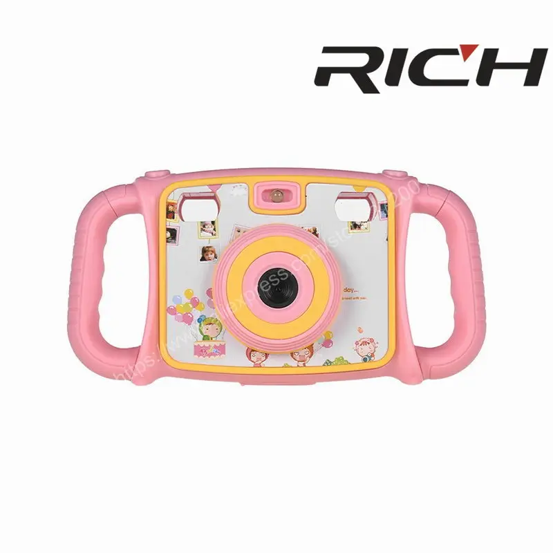 Детская цифровая мини камера RICH Mini ABS видеокамера с ЖК экраном 2 0 дюйма отличный