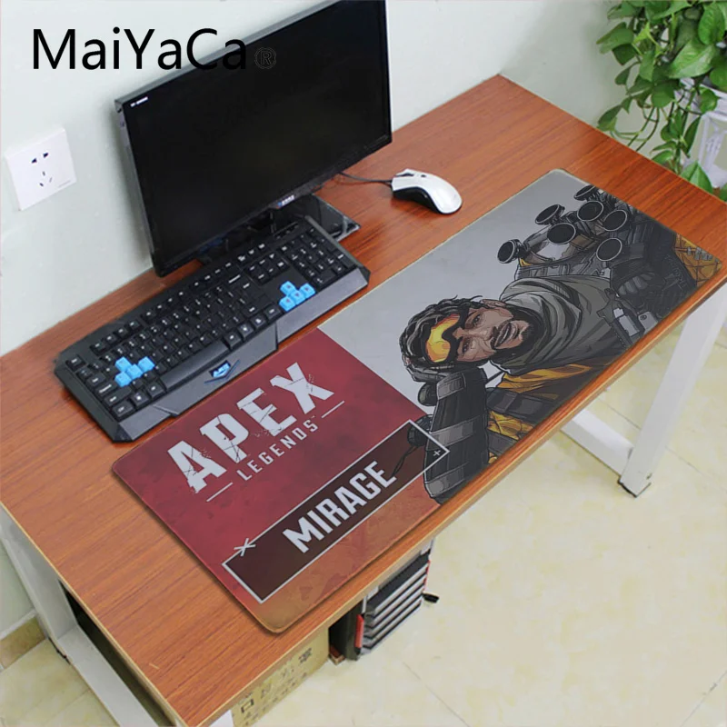 Резиновая мышь Maiyaca apex legends прочный Настольный коврик для мыши игровой ПК