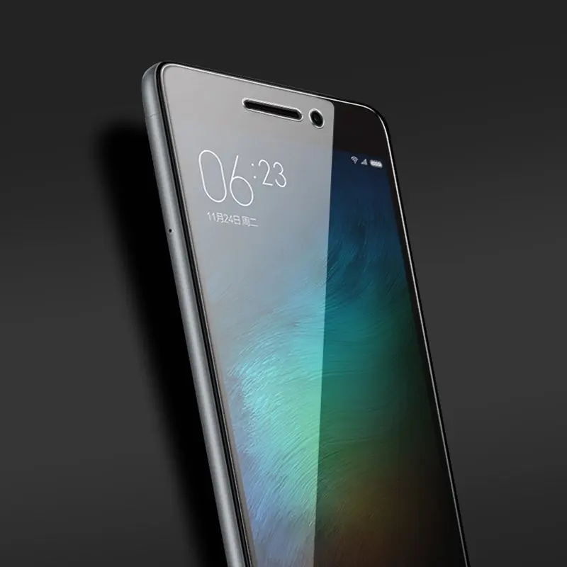 Стекло WZH для Xiaomi Redmi 3 s Pro полное покрытие пленка защиты экрана от царапин