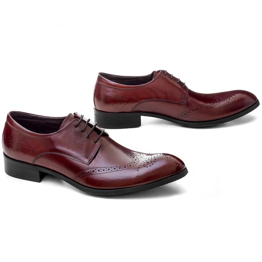 Мужские туфли оксфорды из натуральной кожи большие размеры|shoes men|shoes men businessshoes