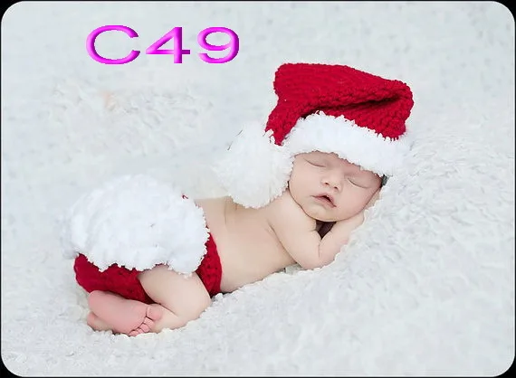 Бесплатная доставка 5 компл./лот красные рождественские Lil Elves вязаные крючком