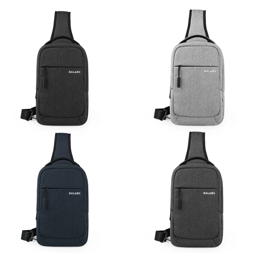 

BALANG Famous Brand Men Single Sling Shoulder Strap Chest Pack Bag Male Travel Bag Shoulder Messenger CrossBody Bags for Ipad