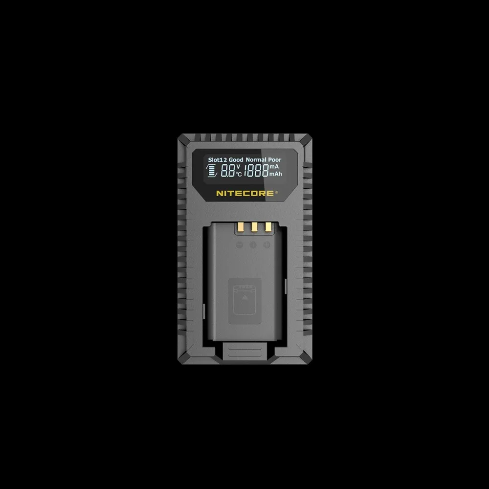 NITECORE USN2 USB Dual Slot Camera Charger For Sony NP-BX1 Battery Compatible DSC-HX350 DSC-H400 DSC-HX400 DSC-RX100M5 HDR-A300R |