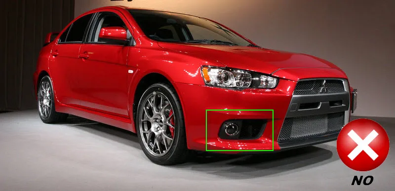 Для Mitsubishi Lancer Sportback 3in1 СВЕТОДИОДНЫЙ Ангельские глазки DRL желтый световой сигнал H11 галогенные/Ксеноновые E13 прожектор противотуманной фары объектив