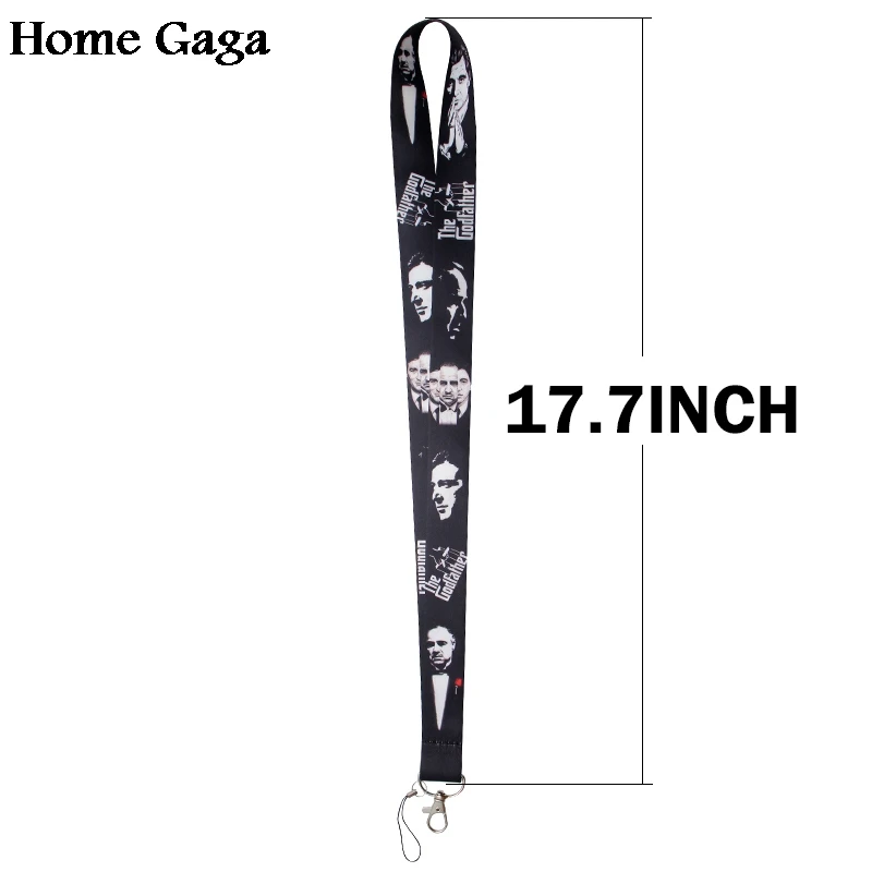 Homegaga фильм винтажный 90 х модный шейные ремешки для ключей держатель карты бисер