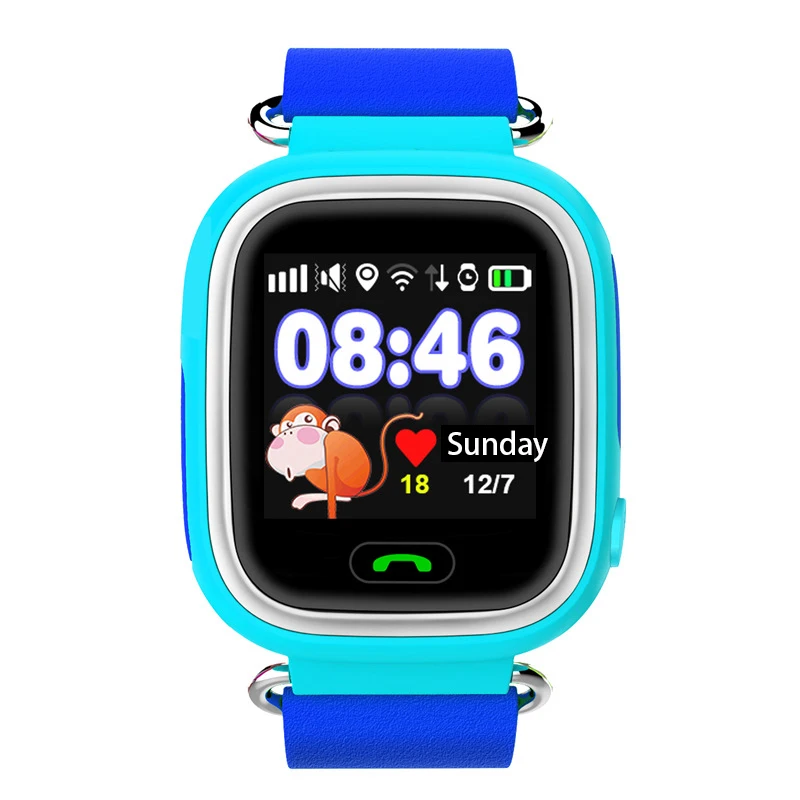 SOS умные GPS Smart watch Q720 умный малыш дети часы телефон сенсорный Экран WIFI
