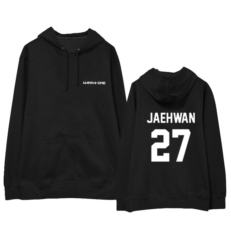 Толстовка флисовая с капюшоном K Pop толстовка из хлопка DAEHWI JISUNG пуловер длинным