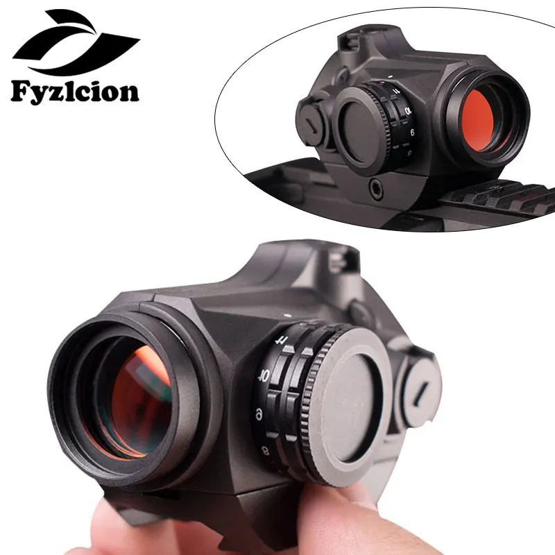 Охотничий точный 2-3 MOA точка микро красная точка Rimfire Reflex Sight Tough 2 MOA Red dot Sight HD-41