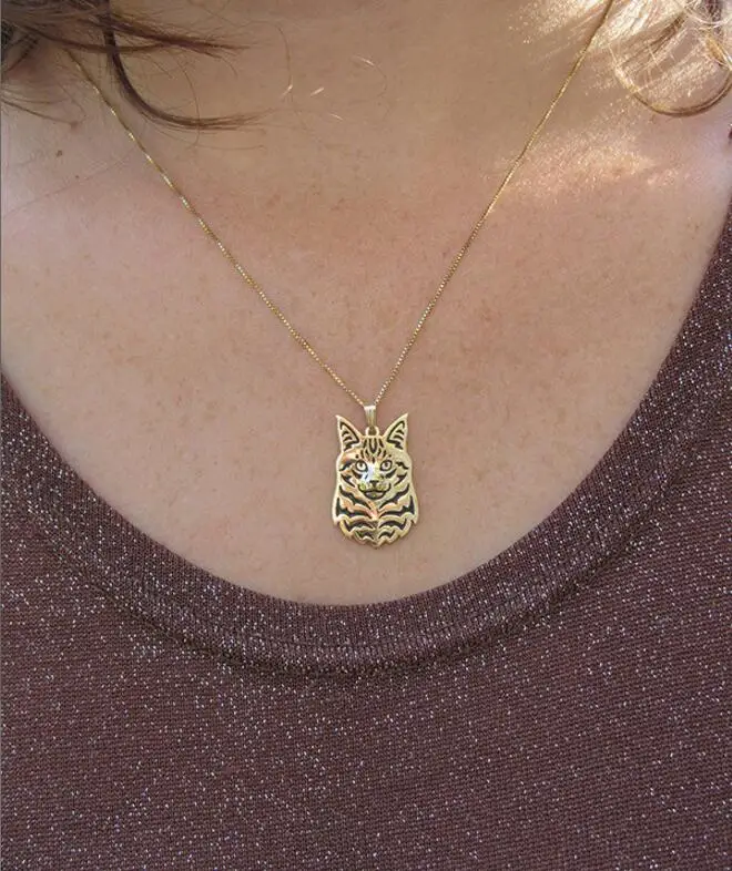 Женское Ожерелье с кулоном для домашних животных милый очаровательный подарок