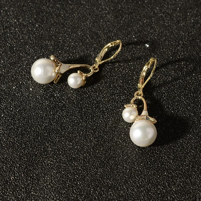 Комплект из колье и серёг с жемчугом|fashion necklace set|necklace setnecklace sets for women |