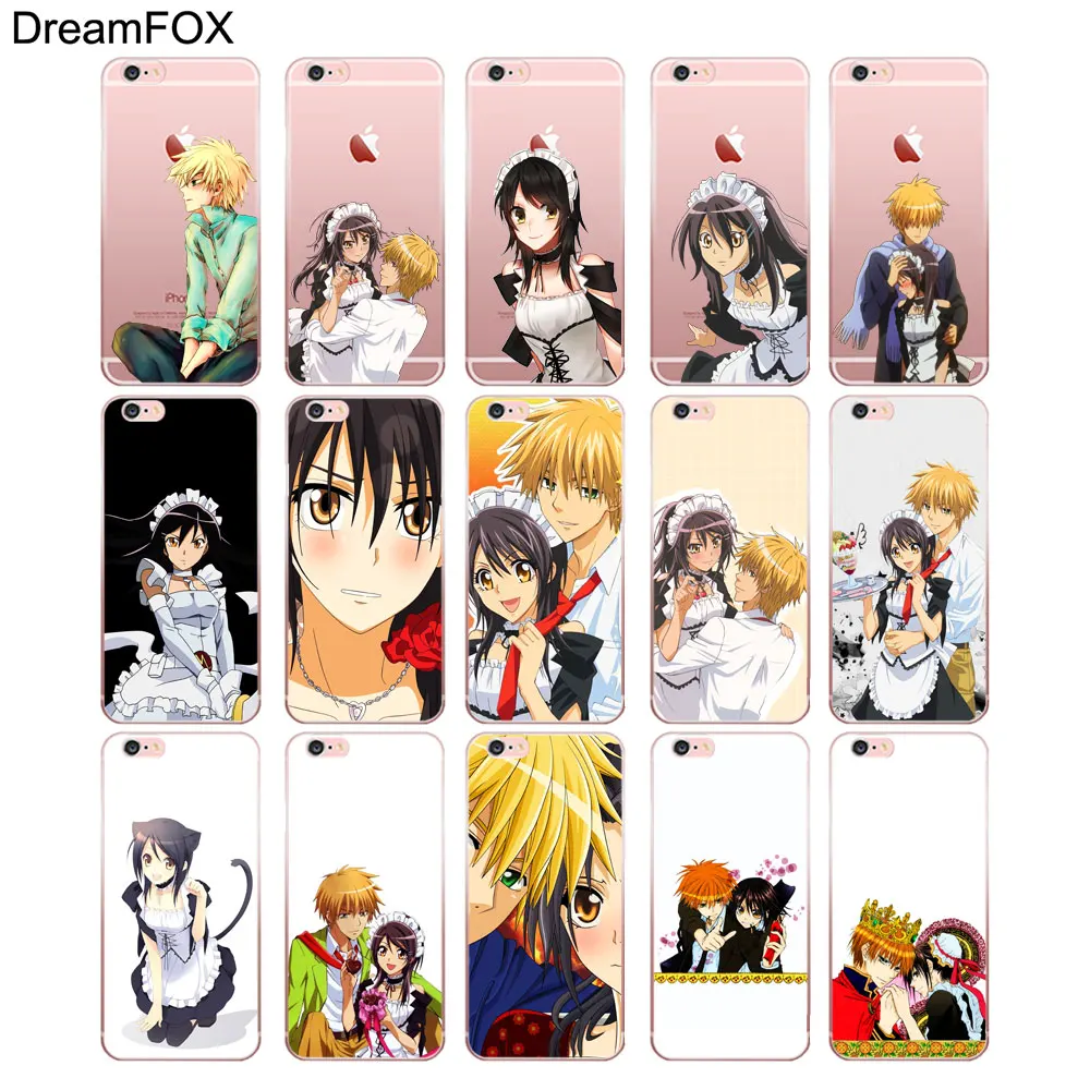 M536 Maid Sama Soft TPU Silicone Case Cover For Apple iPhone 11 Pro XR XS Max 8 X 7 6 6S Plus 5 5S SE 5C 4 4S |