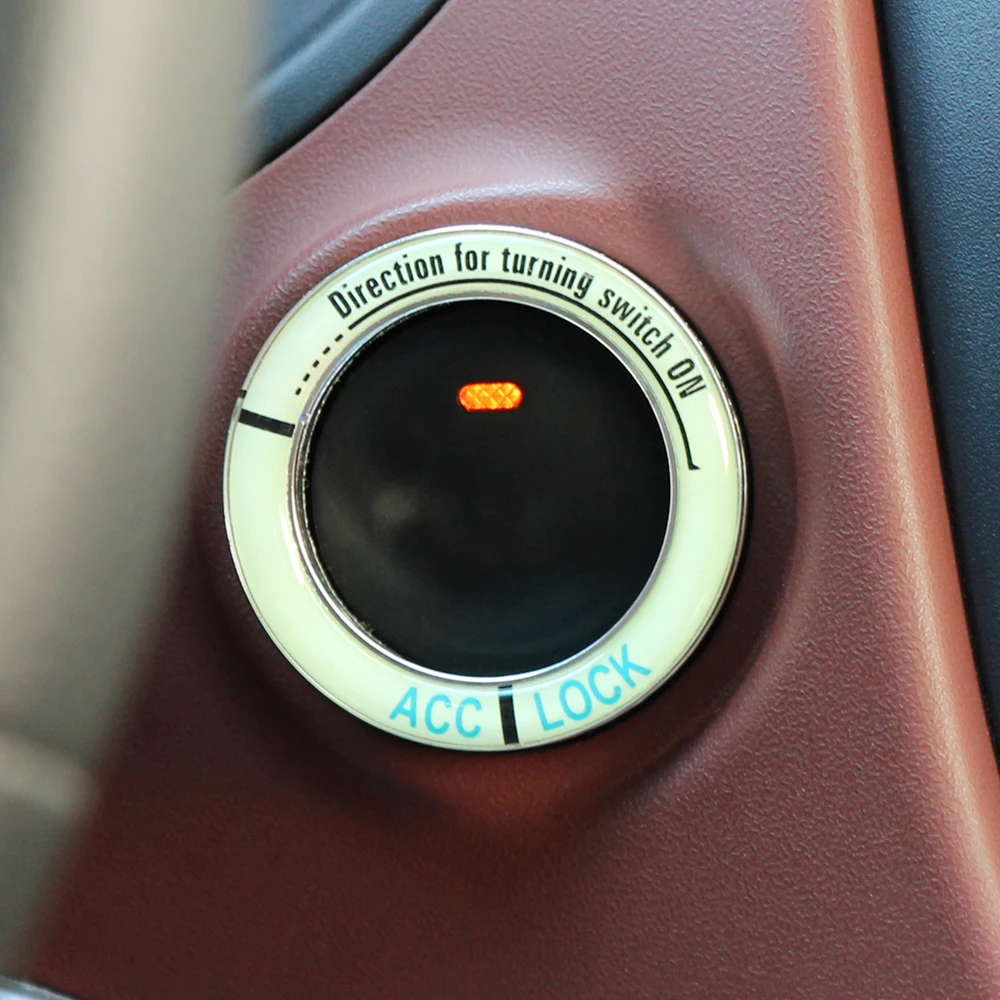 Лидер продаж 2017 кольцо для ключа зажигания двигателя автомобиля Lumiuous Fiat ducato linea